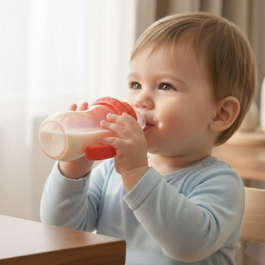Baby Sippy Feeder Bottle - Budget Mart