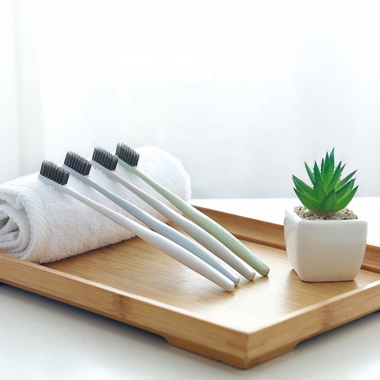 Pack Of 4 - Simple And Innovative For Men And Women With The Same Ecological Toothbrush - Budget Mart