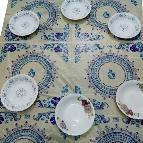 1 Roll Disposable Printed Sufra. - Budget Mart