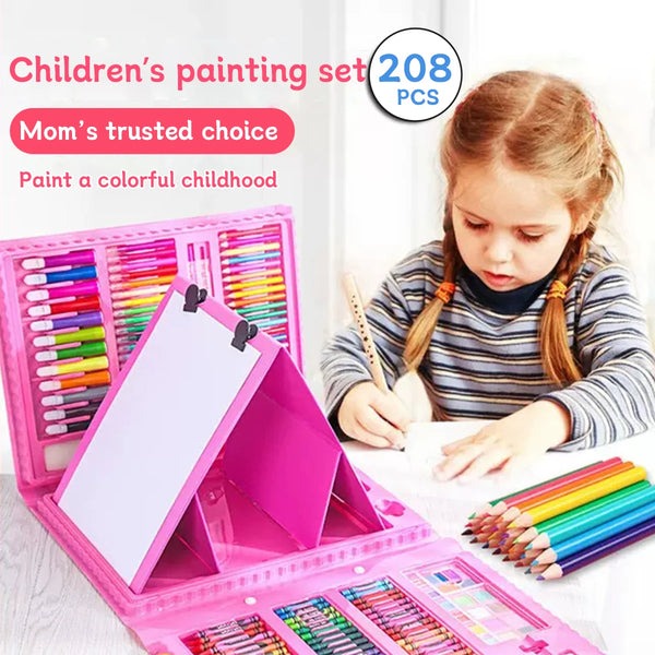 208Pcs Kids Drawing Set