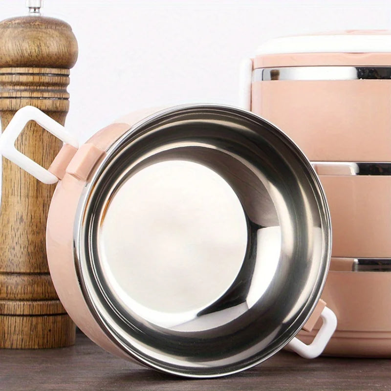 4 Layer Heat Insulated Lunchbox