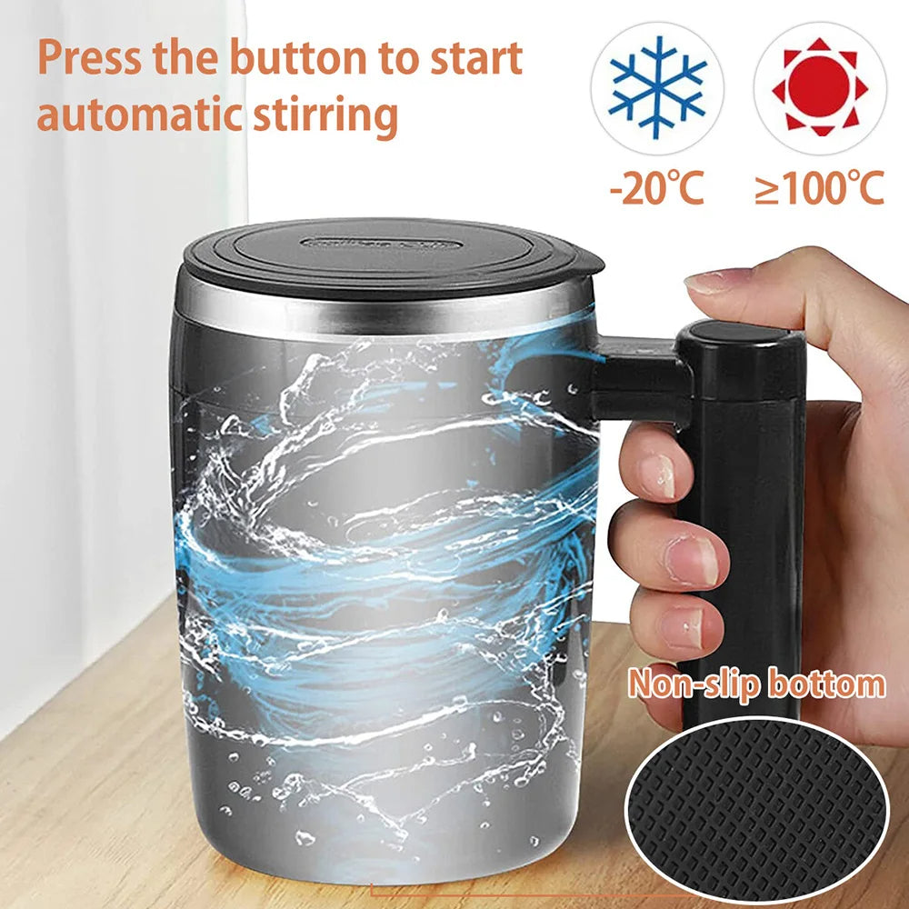 Self Stirring Coffee Mug (Cell Operated)