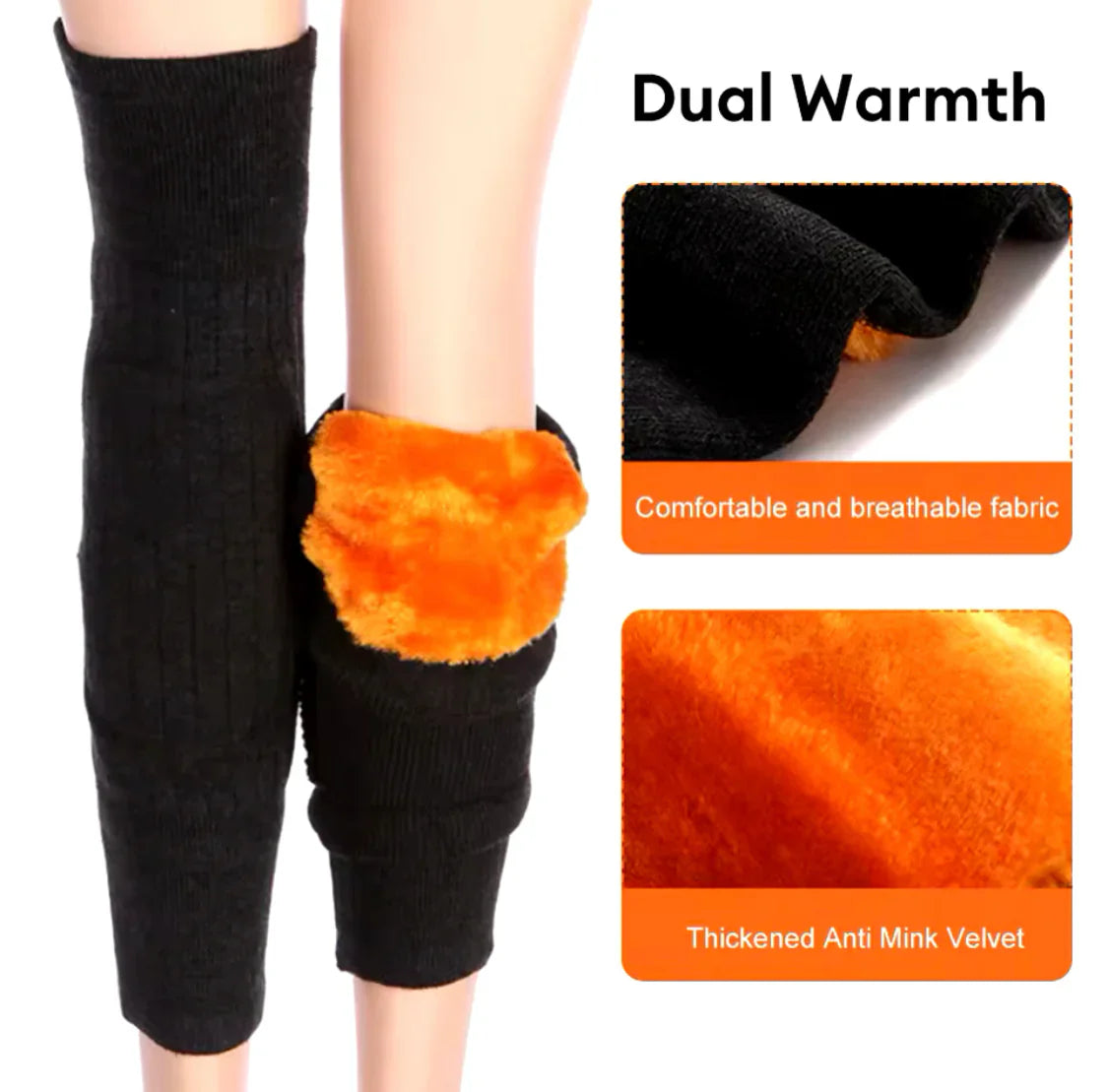 Warm Wool Knee Pads