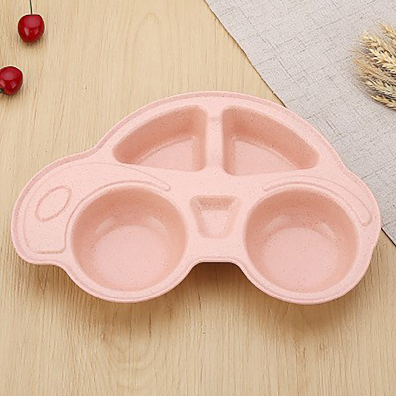 1 Pcs Car Shaped Plate For Kids