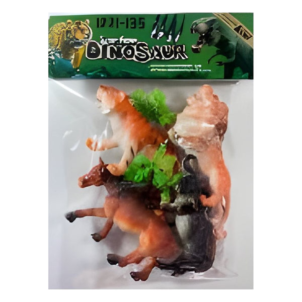Realistic Animal Figures Toy Set with Trees, Horses, Tiger and More