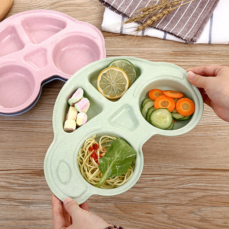 1 Pcs Car Shaped Plate For Kids