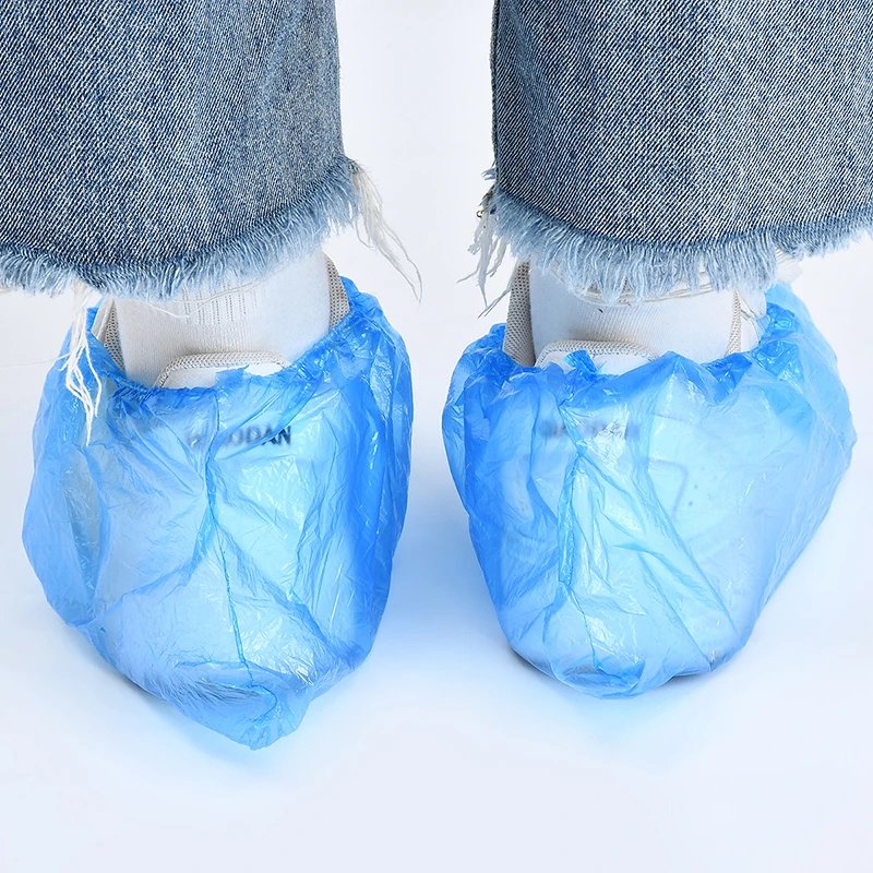 100pcs/pack Disposable Waterproof Shoe Covers. - Budget Mart