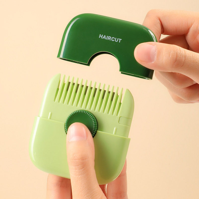 2 in 1 Trimmer Hair Comb by Budget Mart, featuring a sleek design with a comb and trimmer attachment for grooming.