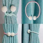 2 PCS Magnetic Curtain Buckle Tiebacks