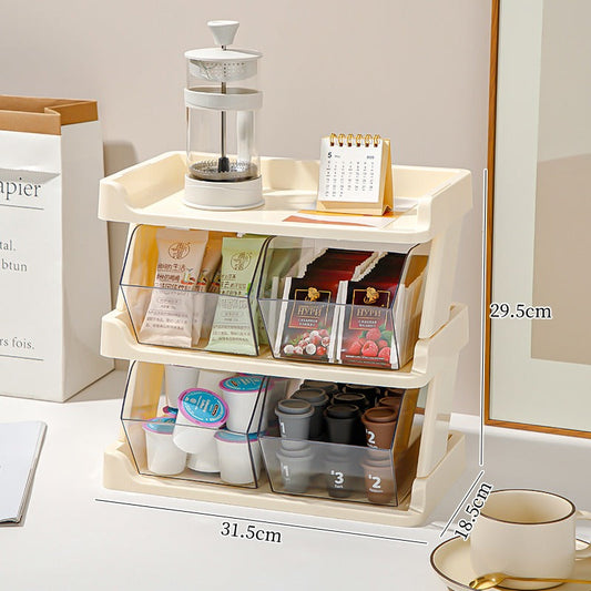 3 Layer Kitchen Counter Storage Organizer - Budget Mart