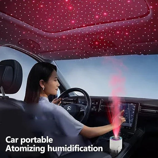 360 Rotatable Air Humidifier with Star Projector - Budget Mart