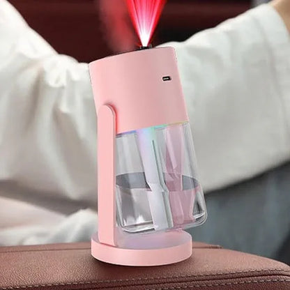 360 Rotatable Air Humidifier with Star Projector - Budget Mart