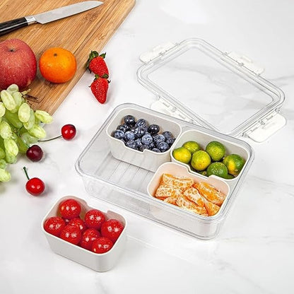 4 Compartment Snack Storage Box