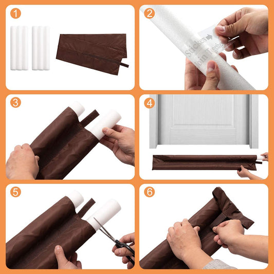 40 Inch Under Door Draft Stopper - Budget Mart