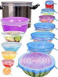 6 Pieces Silicon Lids - Budget Mart