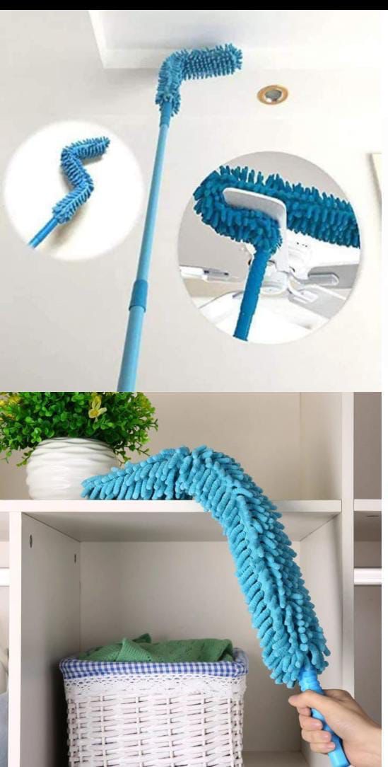 Adjustable & Foldable Microfiber Cleaning Duster for Multipurpose use - Budget Mart