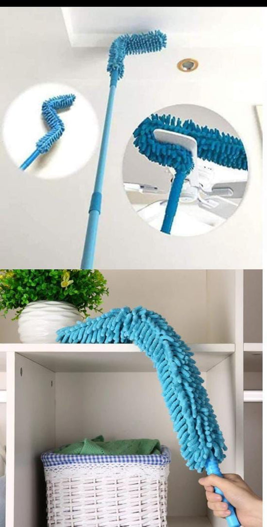 Adjustable & Foldable Microfiber Cleaning Duster for Multipurpose use - Budget Mart