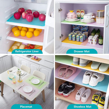 Anti-Bacterial Fridge Mat, Non-stick Roll - Budget Mart