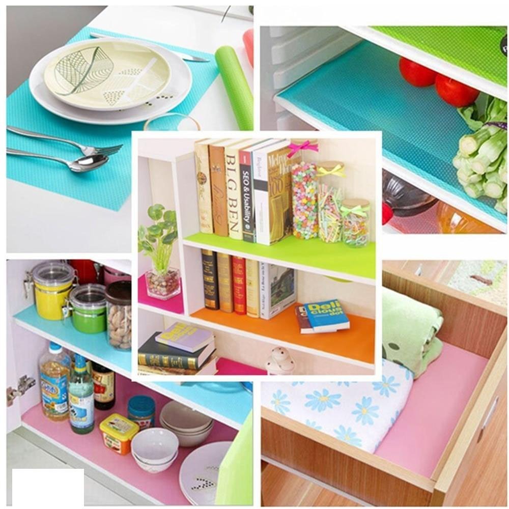 Anti-Bacterial Fridge Mat, Non-stick Roll - Budget Mart