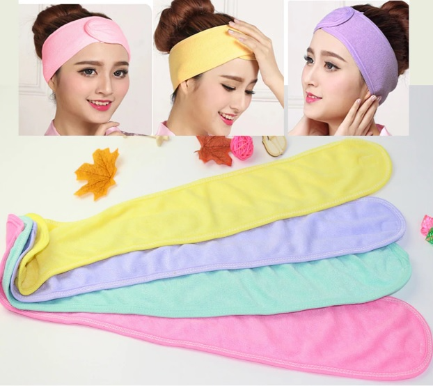Beauty Head-Cloth Adjustable Facial Band.