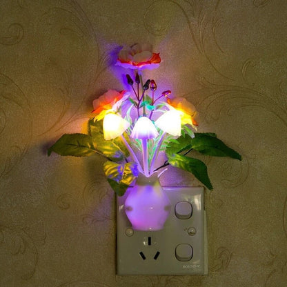 Big Mushroom Style Motion Sensor LED Decoration Light - Budget Mart