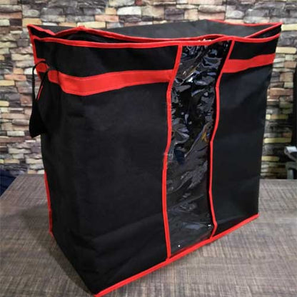 Black Storage Oraganizer Bag for Multipurpose Use - Budget Mart