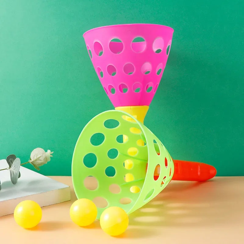 Click and Catch Twin Ball Toy