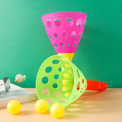 Click and Catch Twin Ball Toy