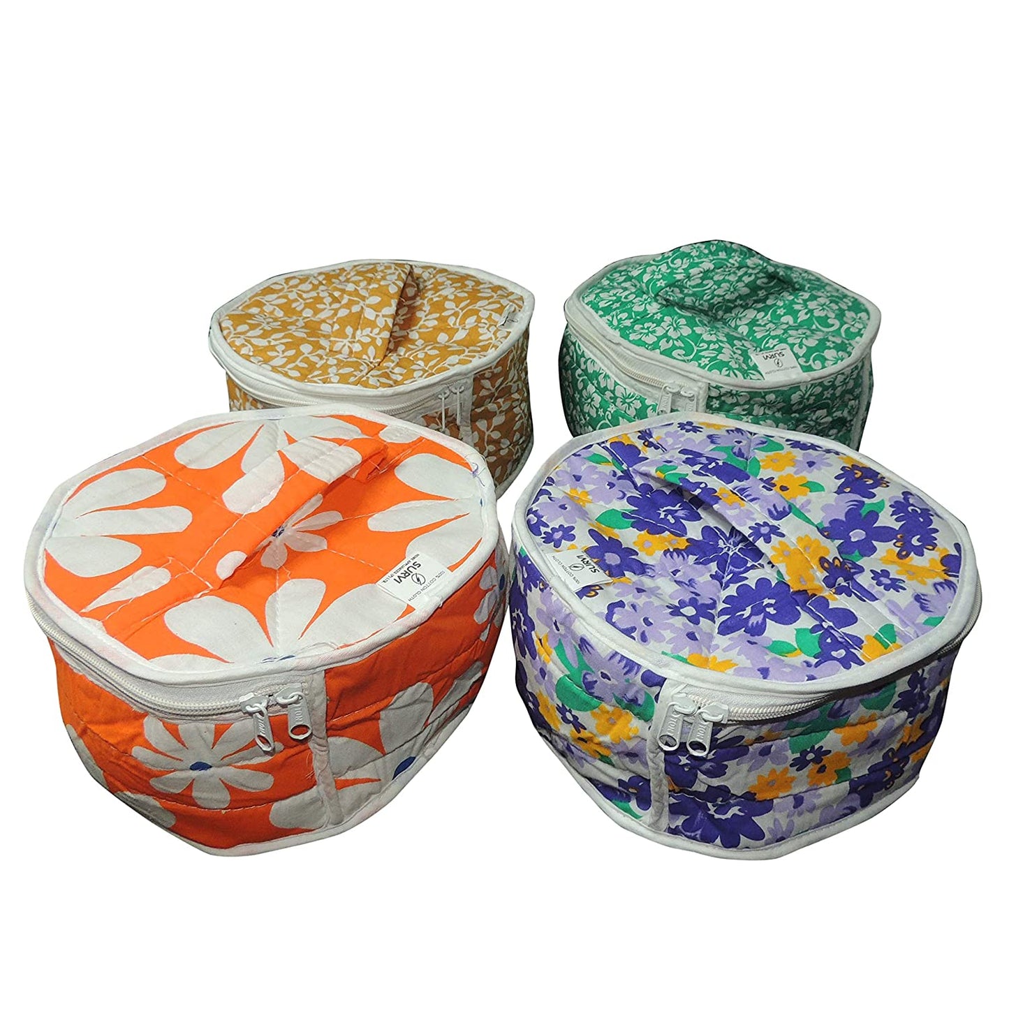 Cotton Centered Zip Roti Box - Budget Mart