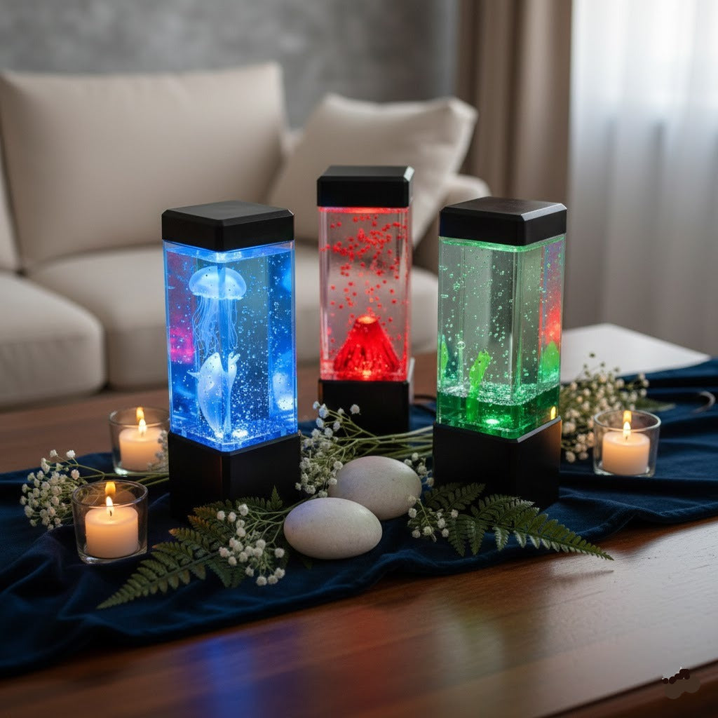 Creative 3D LED Table Lamp (Random Lamp) - Budget Mart