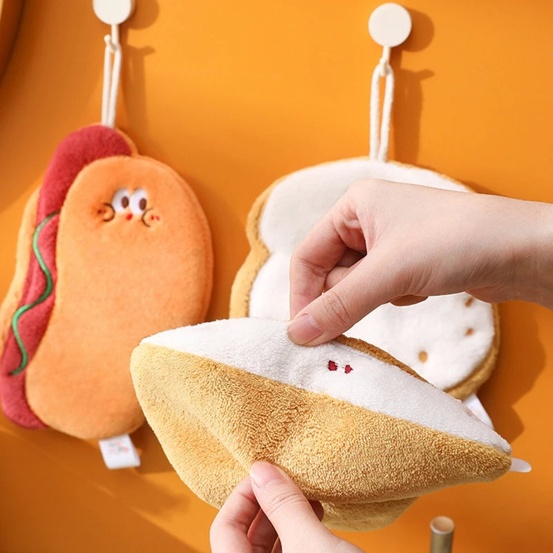 Cute Cartoon Kitchen Towel Random Design