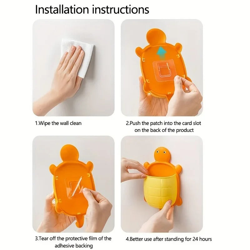 Cute Turtle Multipurpose Holder - Budget Mart