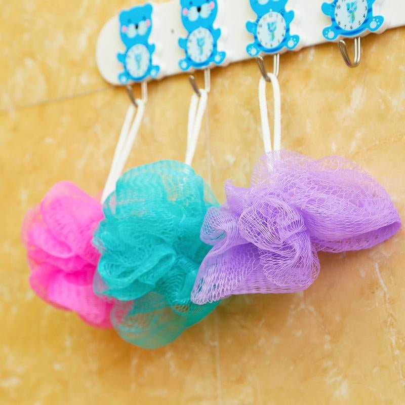 1Pc Flower Bath Body Scrubber Rub. - Budget Mart