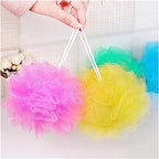 1Pc Flower Bath Body Scrubber Rub. - Budget Mart