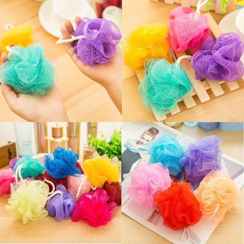 1Pc Flower Bath Body Scrubber Rub. - Budget Mart