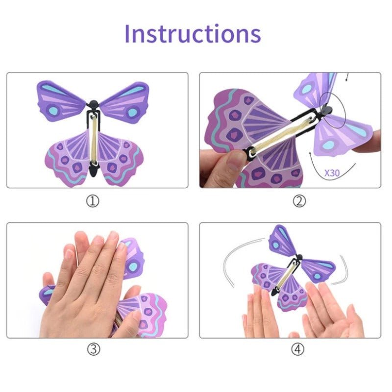 Flying Butterfly - Pack of 2 - Budget Mart