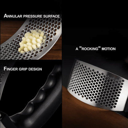 Garlic Press | Chopper & Crusher - Budget Mart