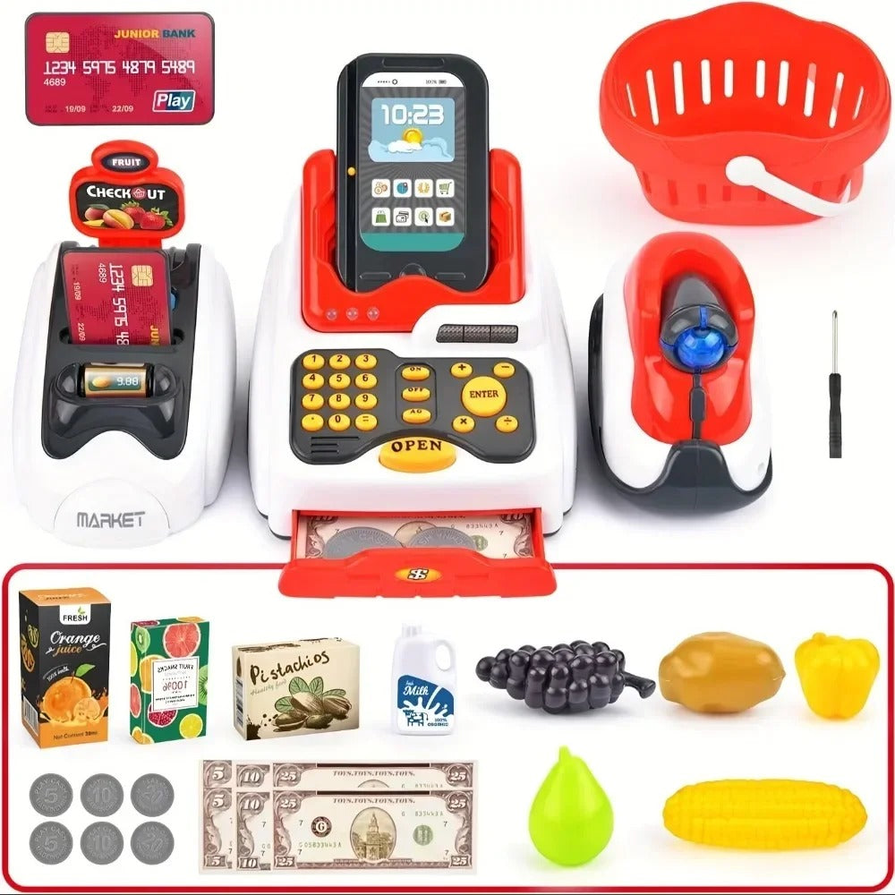 Grocery Store Pretend Play Toy Set - Budget Mart