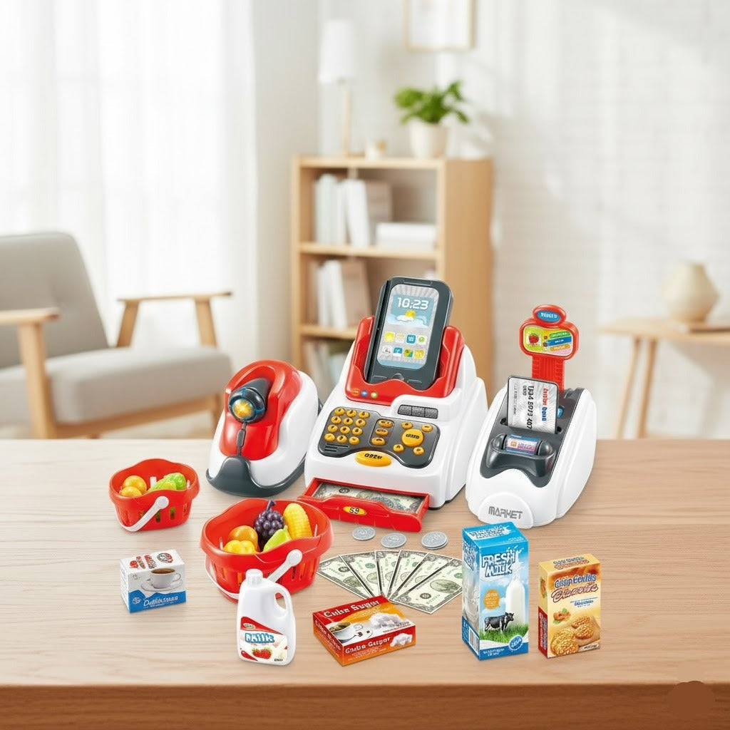Grocery Store Pretend Play Toy Set - Budget Mart