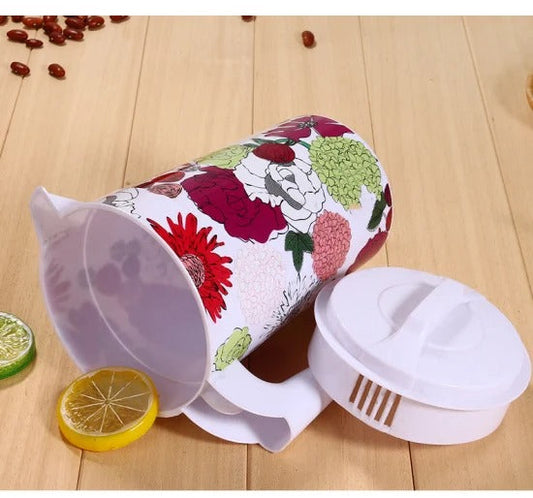 High Quality Plastic Printed Water Jug 2 Liter