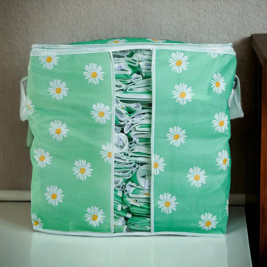 Jumbo Size Multipurpose Storage Bag & Organizer for Clothes & Blanket