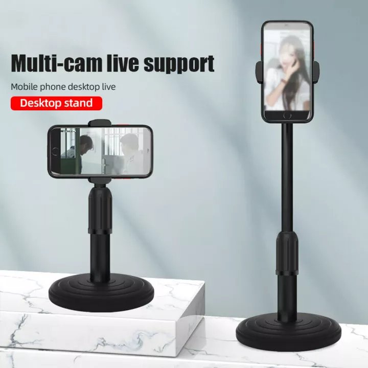 Stand Holder For Phone, Clip Bracket Table Cell Phone Support Holder Mount For Live Broadcast - Budget Mart