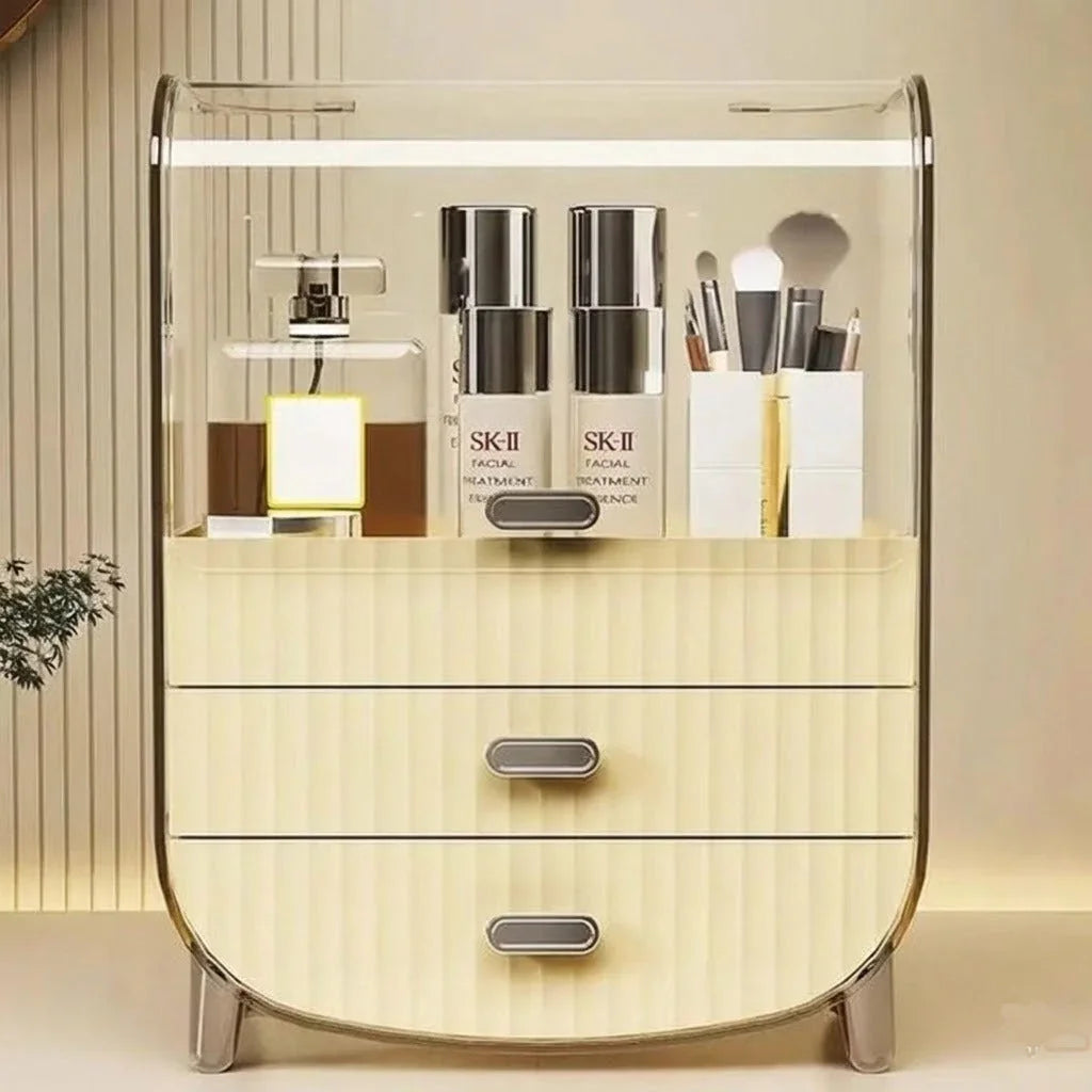 Multi Drawer Acrylic Cosmetic Storage Box - Budget Mart