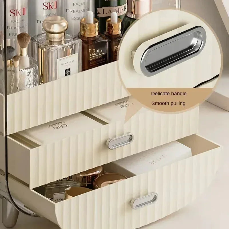 Multi Drawer Acrylic Cosmetic Storage Box - Budget Mart