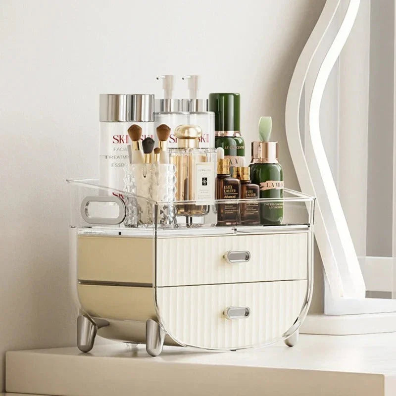 Multi Drawer Acrylic Cosmetic Storage Box - Budget Mart