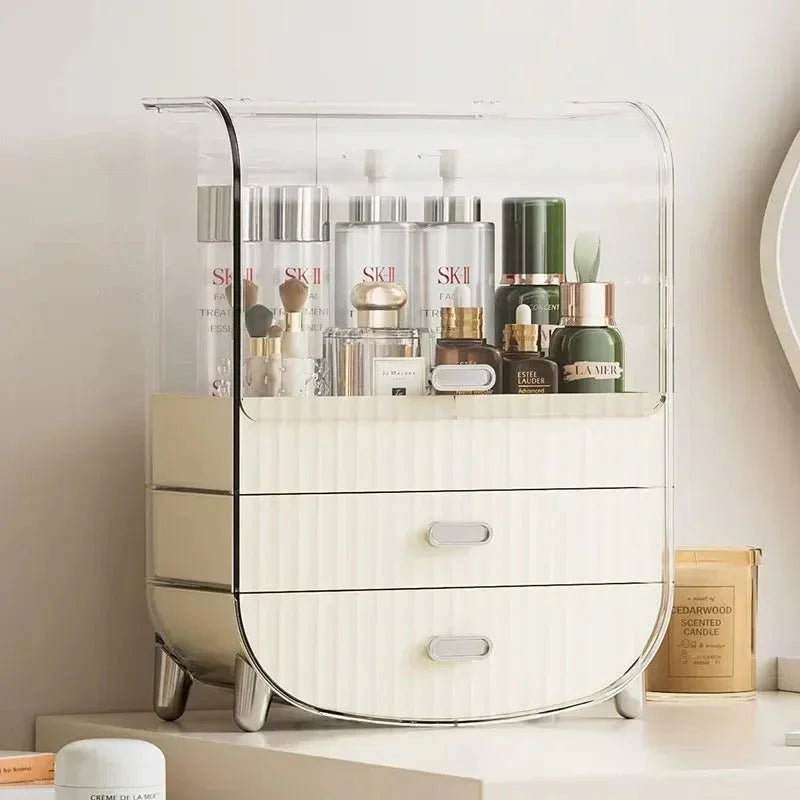 Multi Drawer Acrylic Cosmetic Storage Box - Budget Mart