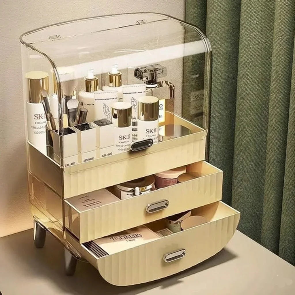Multi Drawer Acrylic Cosmetic Storage Box - Budget Mart