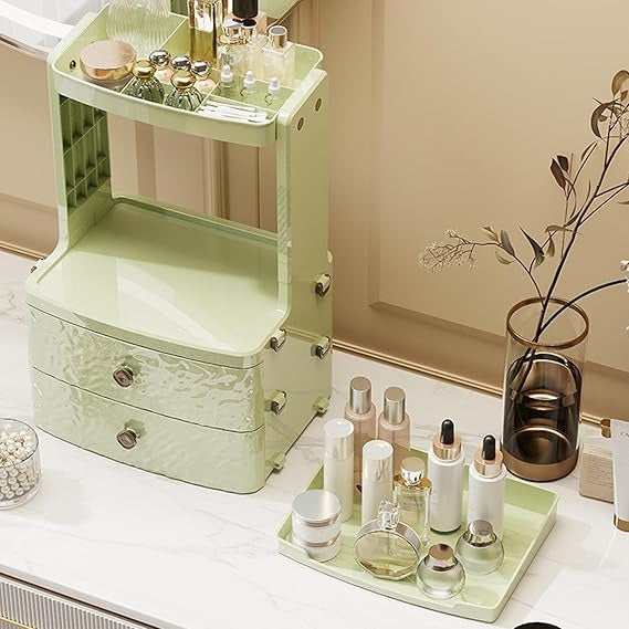 Multi-Layer Cosmetic Storage Box - Budget Mart