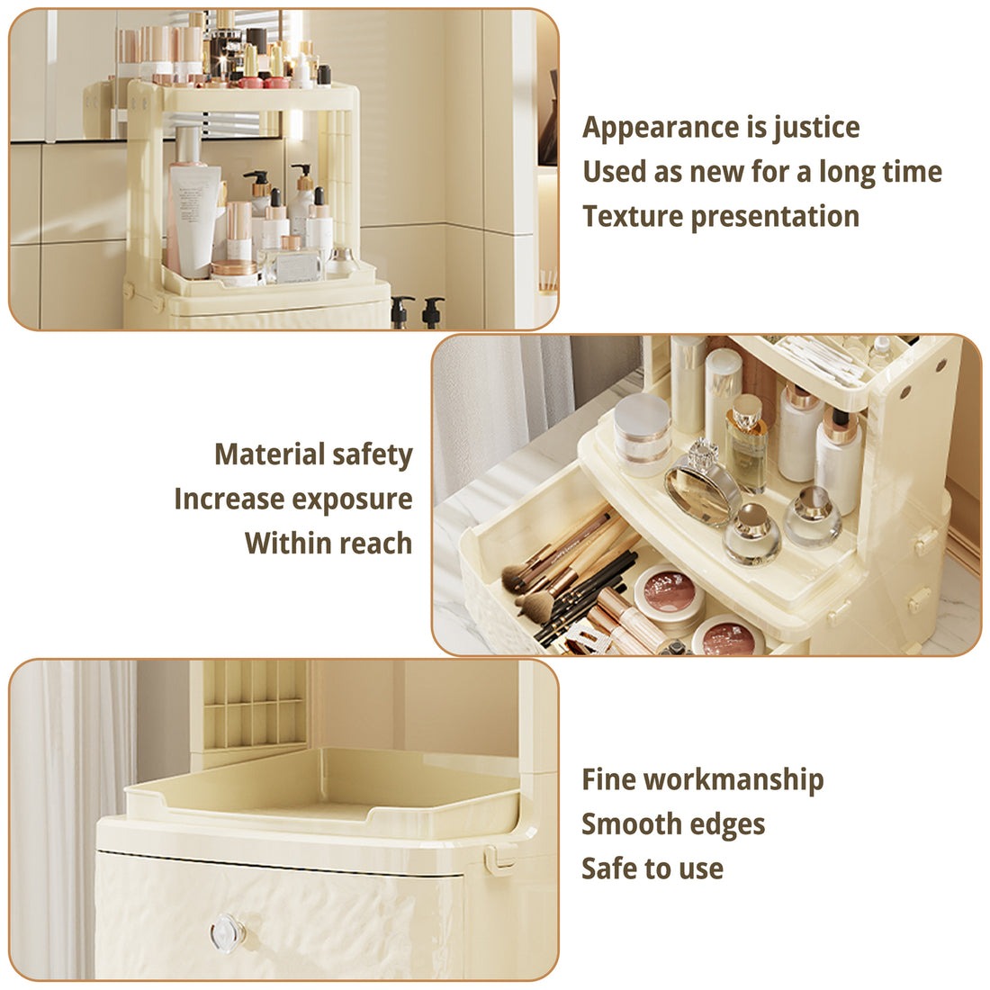 Multi-Layer Cosmetic Storage Box - Budget Mart