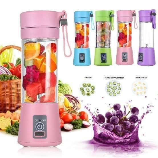 Multifunction Rechargeable Usb Portable Electric Juicer. - Budget Mart